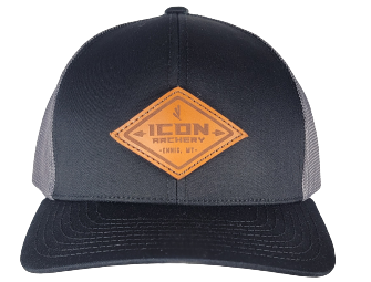 Icon Archery - Leather Diamond Hat