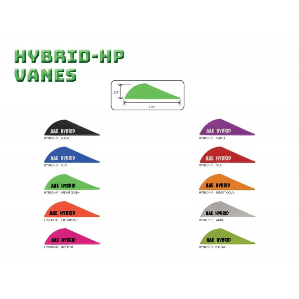 AAE - Hybrid Vane – Icon Archery